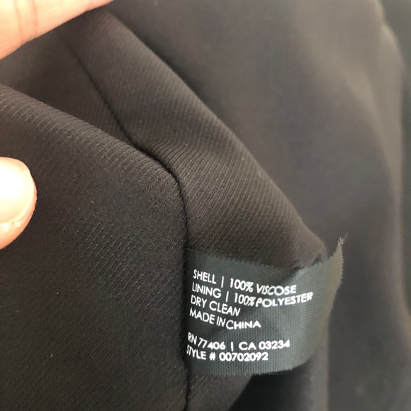 Club Monaco black unstructured blazer - Picture 5 of 5